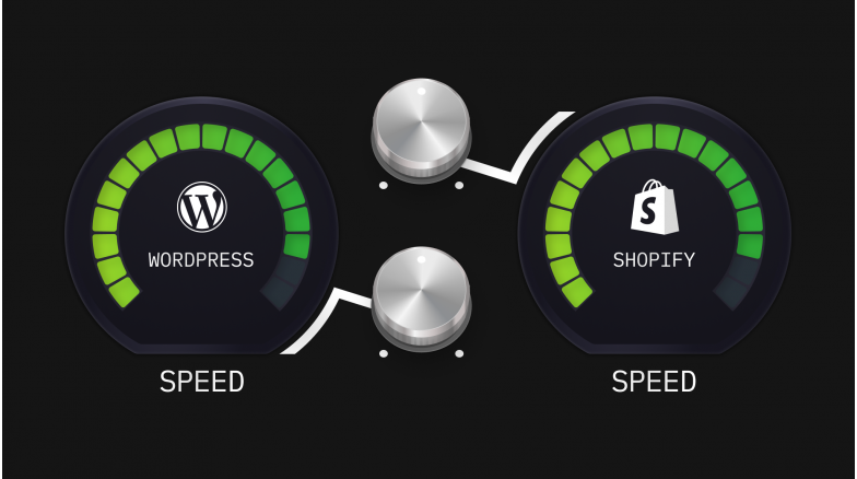 Optimizing the loading speed of web pages on CMS Shopify and CMS WordPress