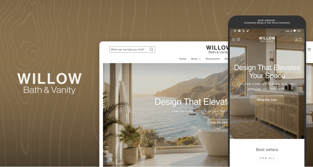 Willow Bathroom Vanity